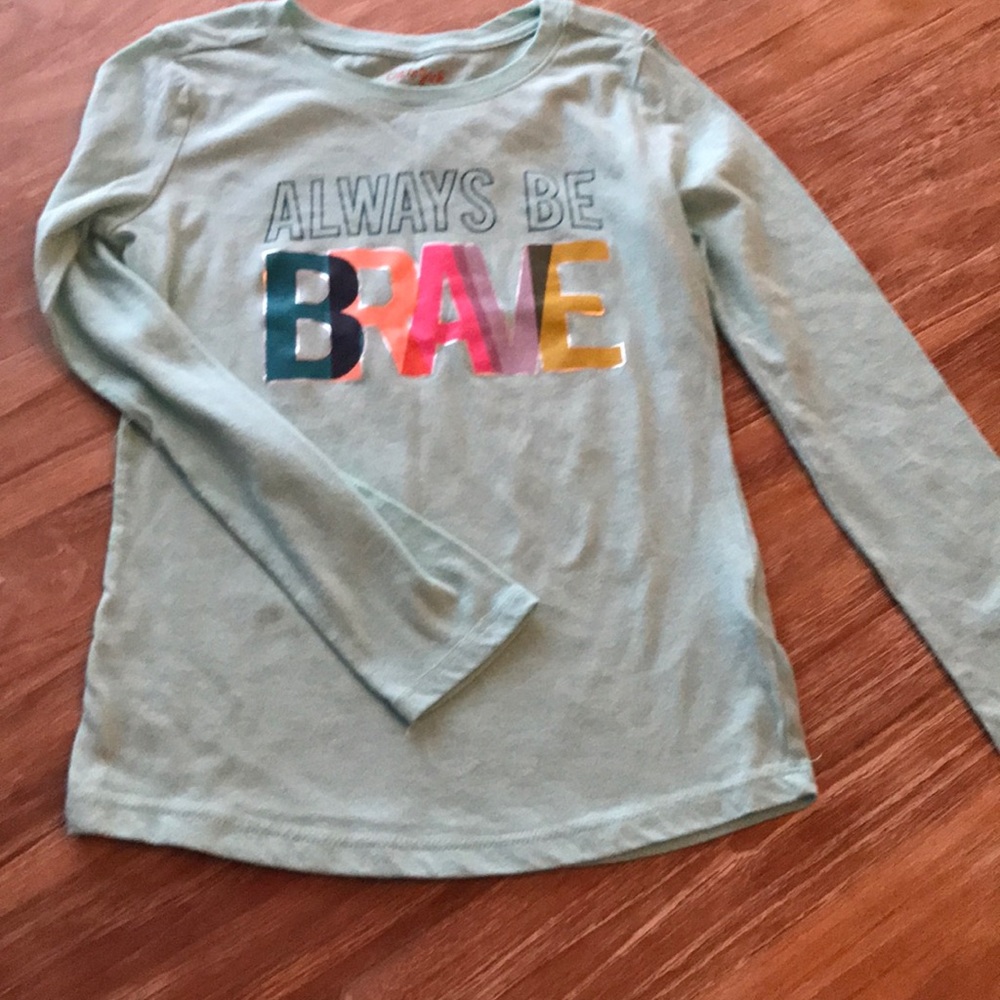 5 for $20🦋Size 7/8 Always Be Brave long sleeve